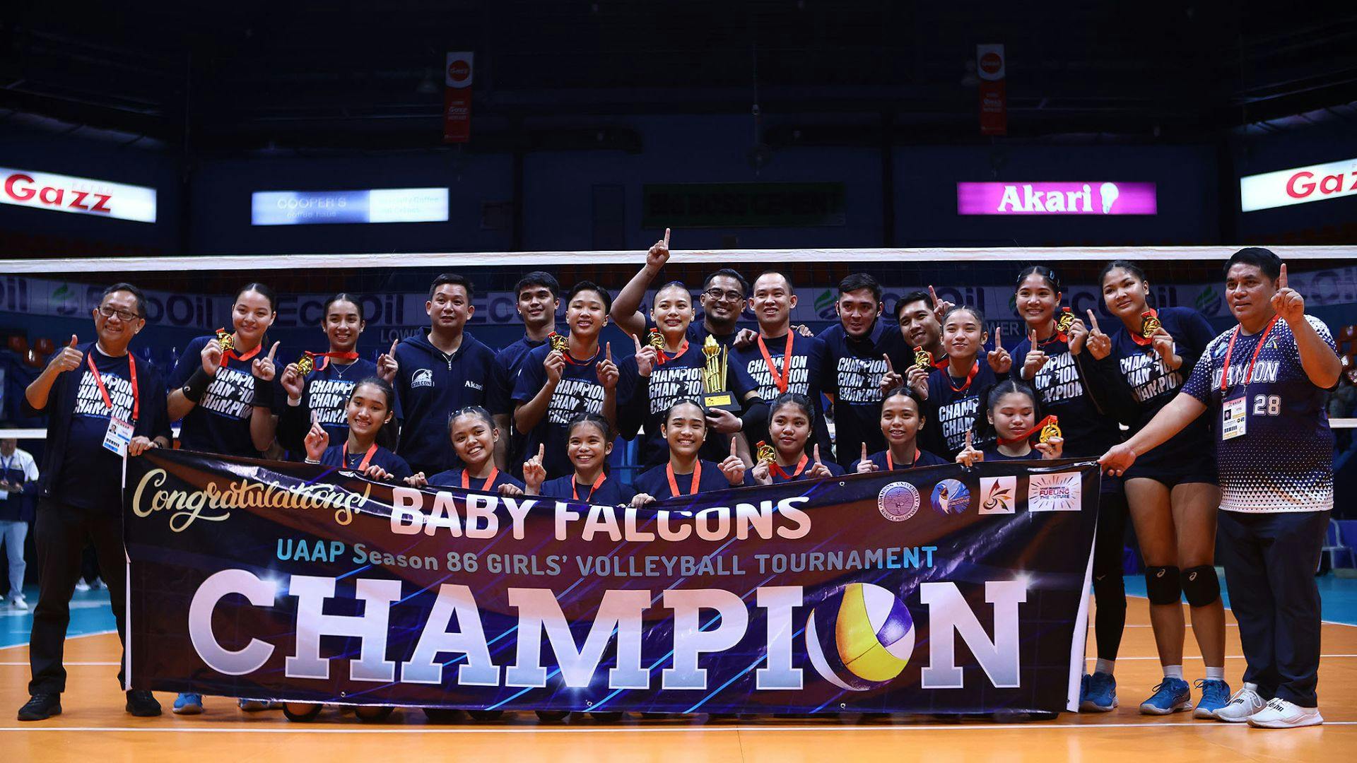 UAAP: Adamson sweeps Season 86 for first girls’ volleyball title